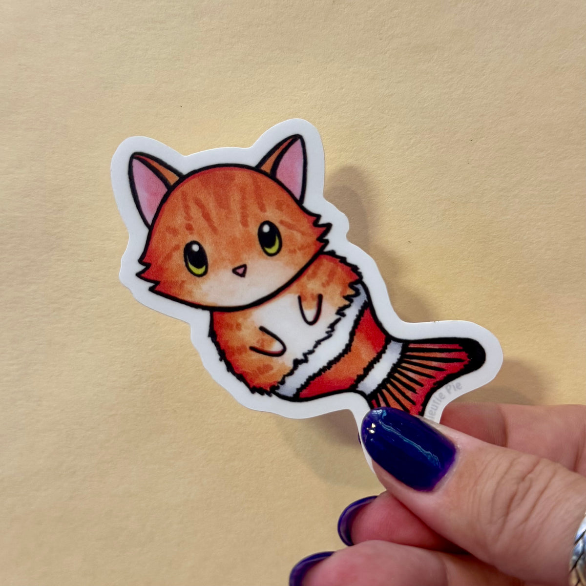 Clown Cat Sticker
