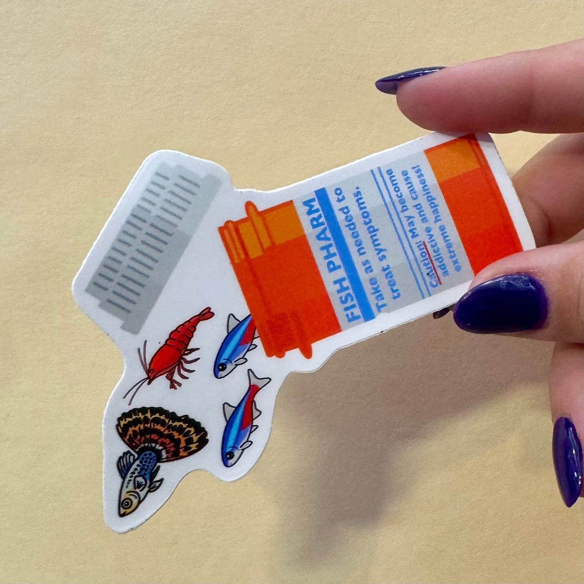 Freshwater Fish Pharm Sticker