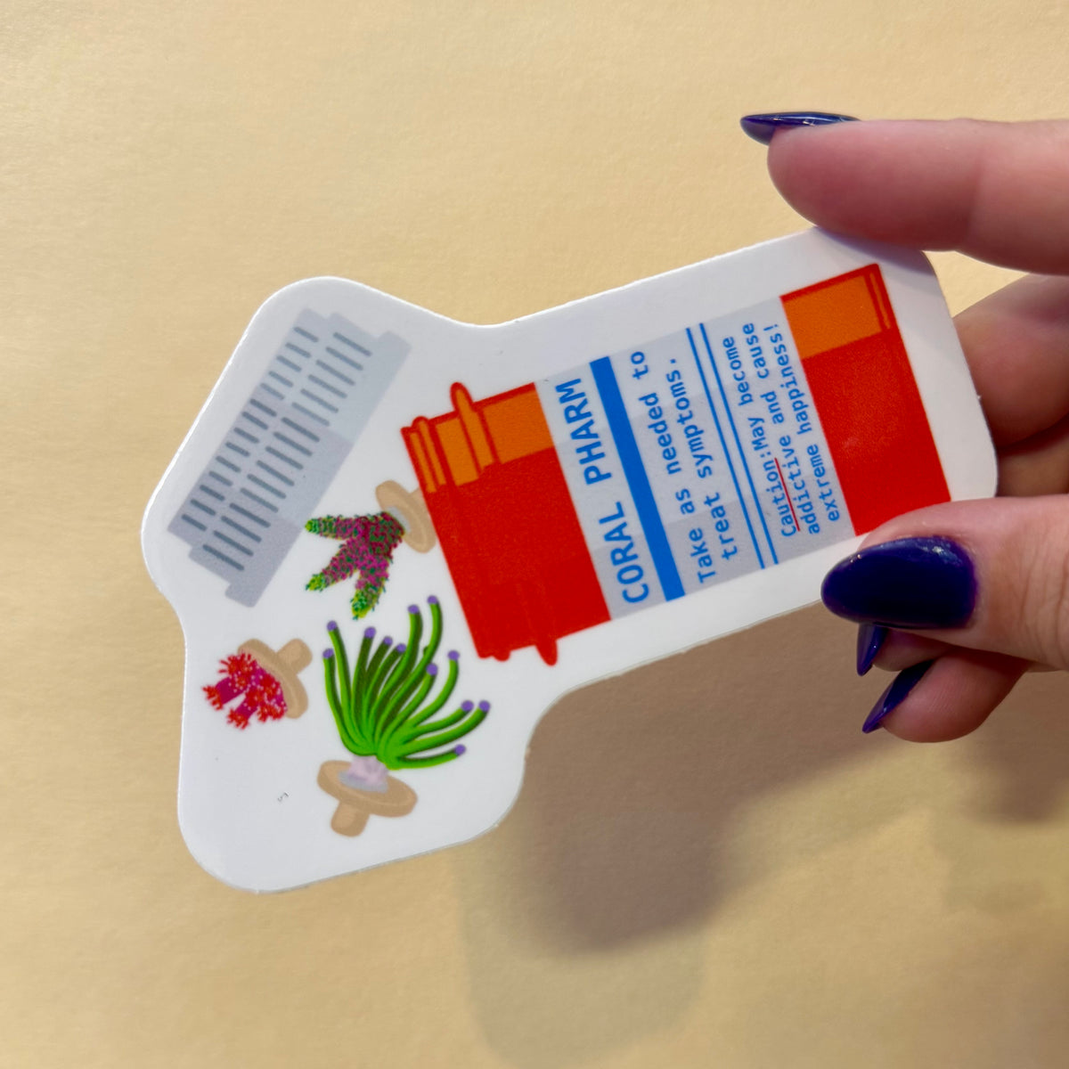 Coral Pharm Sticker