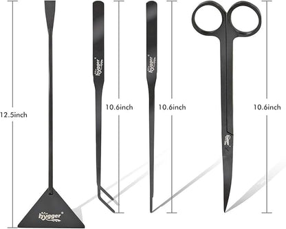 Hygger Stainless Steel Premium Aquarium Tool Kit