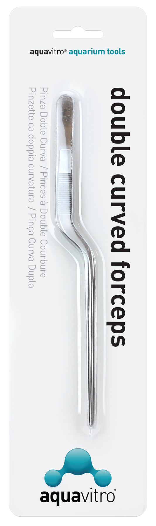 Seachem Aquavitro Double Curved Forceps
