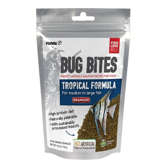 Fluval Bug Bites Tropical Formula Medium to Large