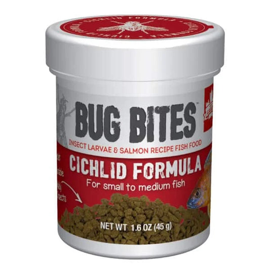 Fluval Bug Bites Cichlid Formula Small to Medium
