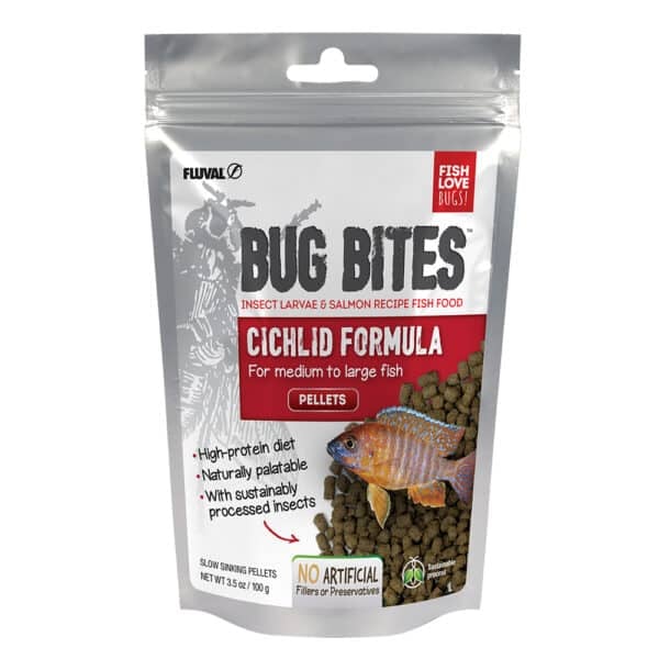 Fluval Bug Bites Cichlid Formula Medium to Large