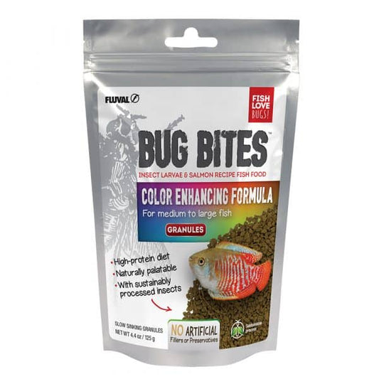 Fluval Bug Bites Color Enhancing Formula Medium to Large