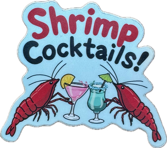 Shrimp Cocktails Sticker
