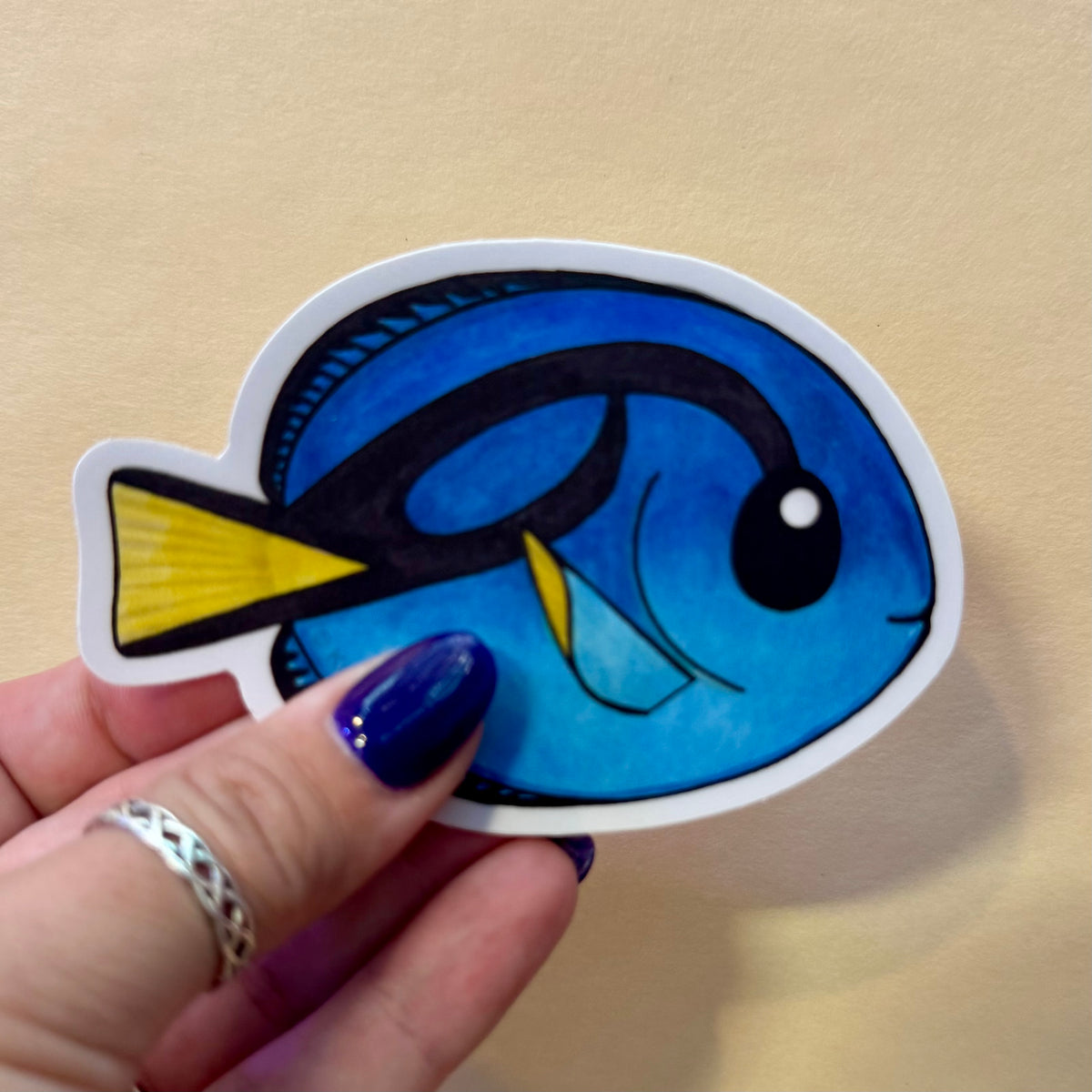 Blue Tang Sticker