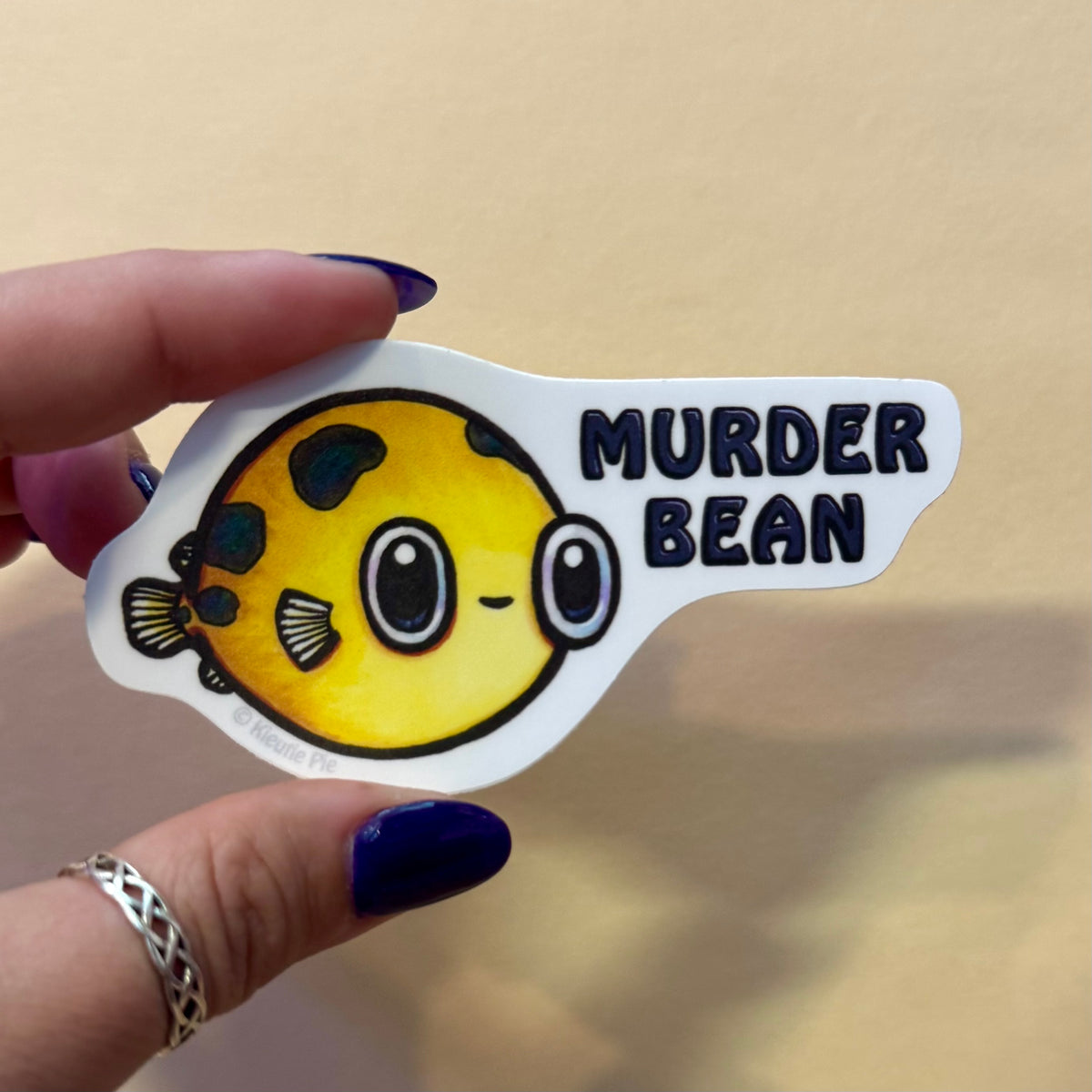 Murder Bean Sticker