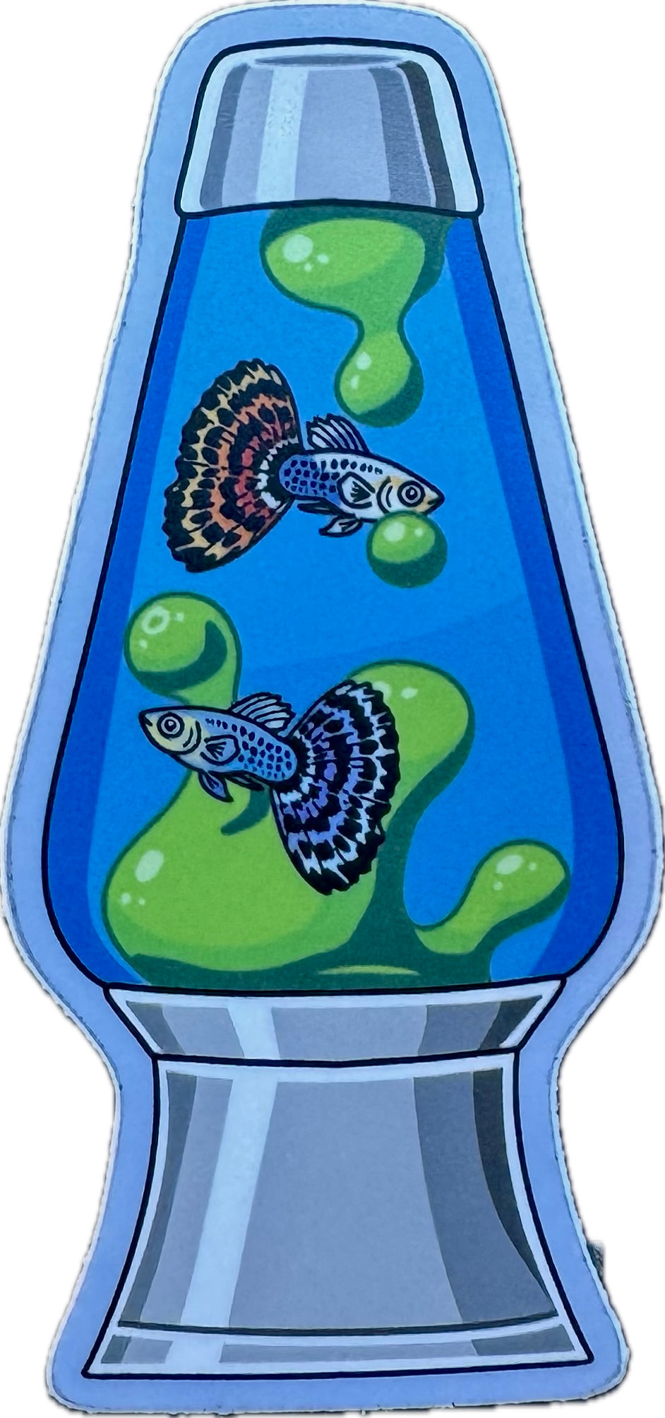 Groovy Guppy Sticker